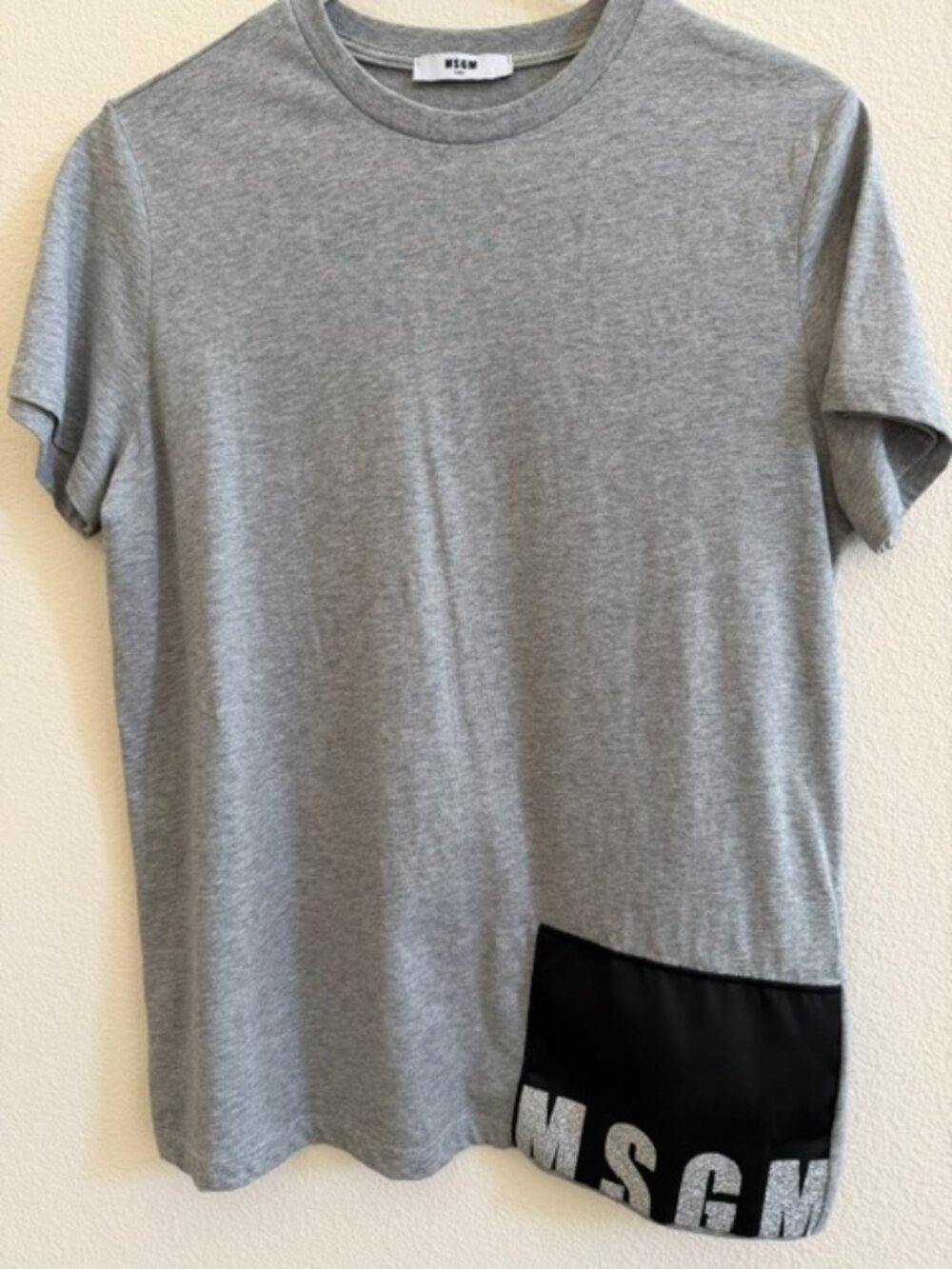 MSGM Designer Crewneck T-shirt